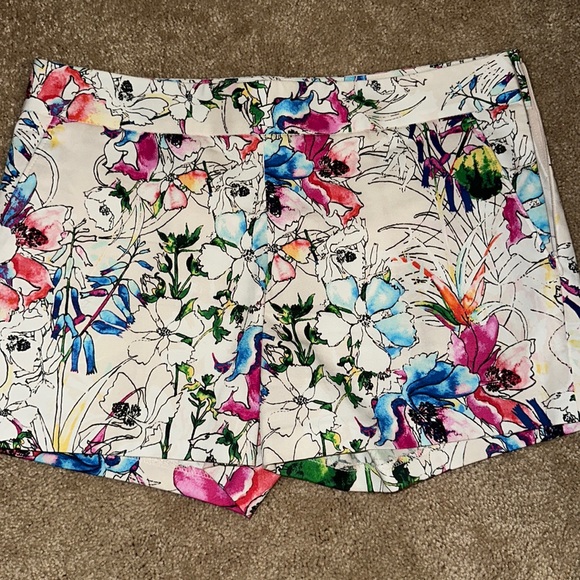 Express Size 4 Dressy Shorts with side zip and pockets. - Picture 1 of 4